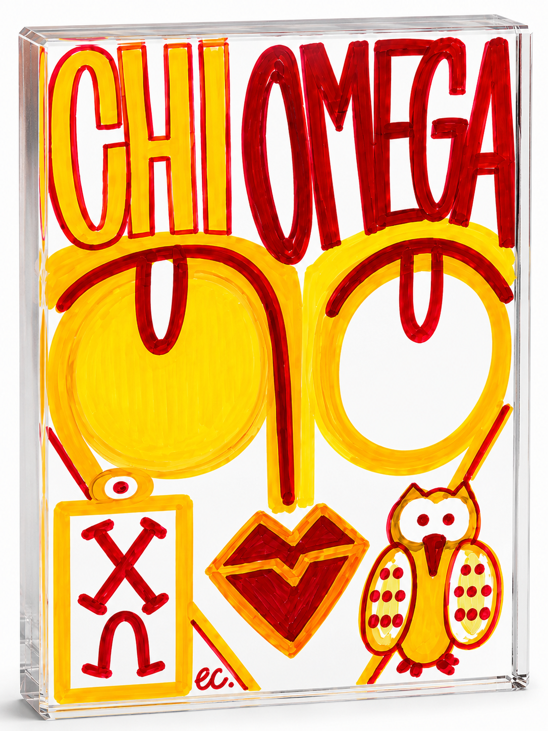 “Chi Omega Girl”Shelfie