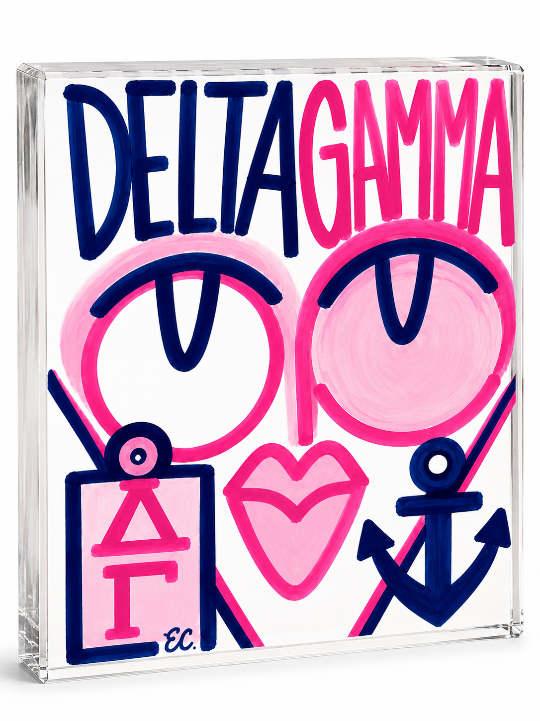 “ Delta Gamma Girl” Shelfie