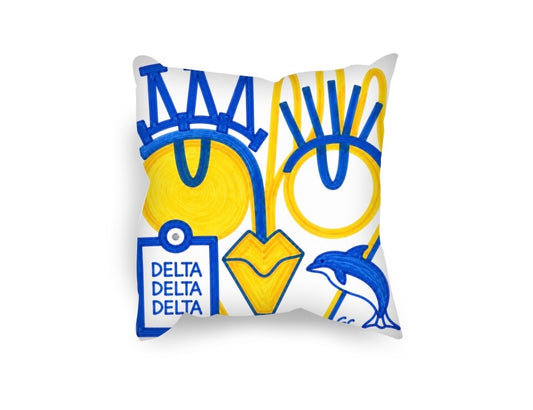 “Tri-Delta Gal” Pillow Cover