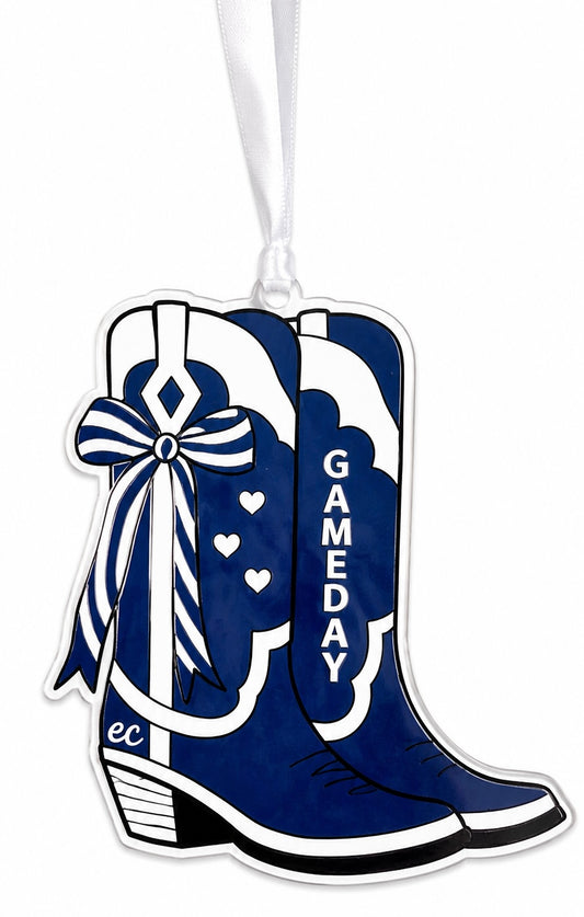 “Gameday Blue ” Ornament