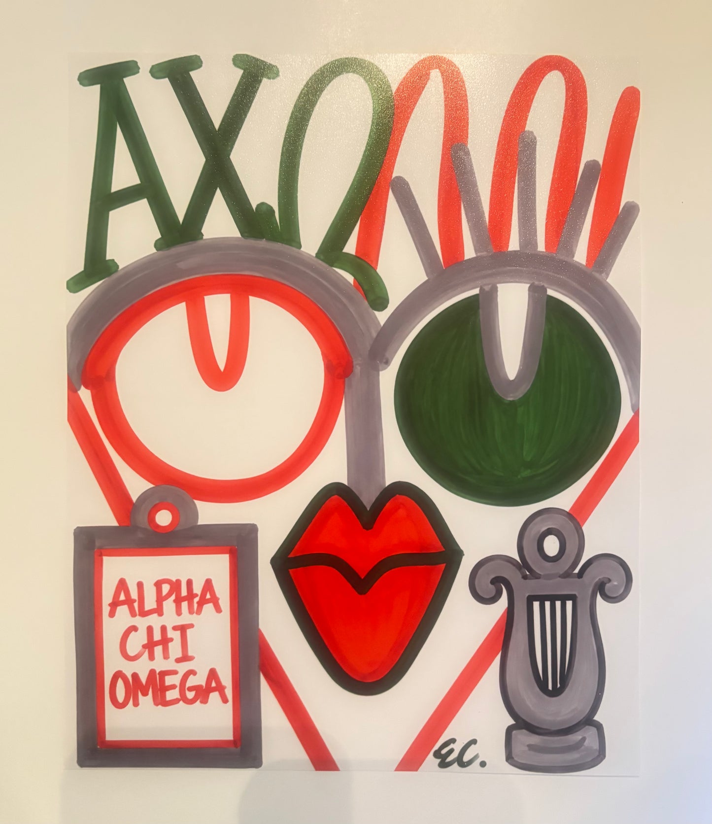 “A Chi-O Girl” Frameable