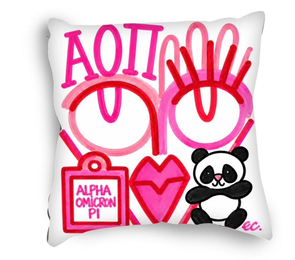 “AOPI Gal” Pillow Cover