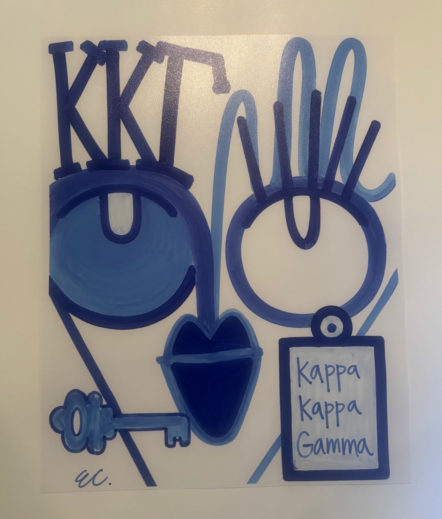 “Kappa Girl” Frameable