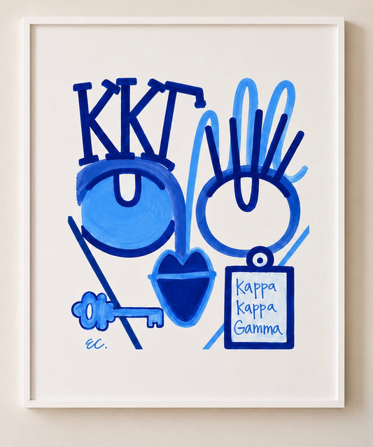 “Kappa Girl” Frameable