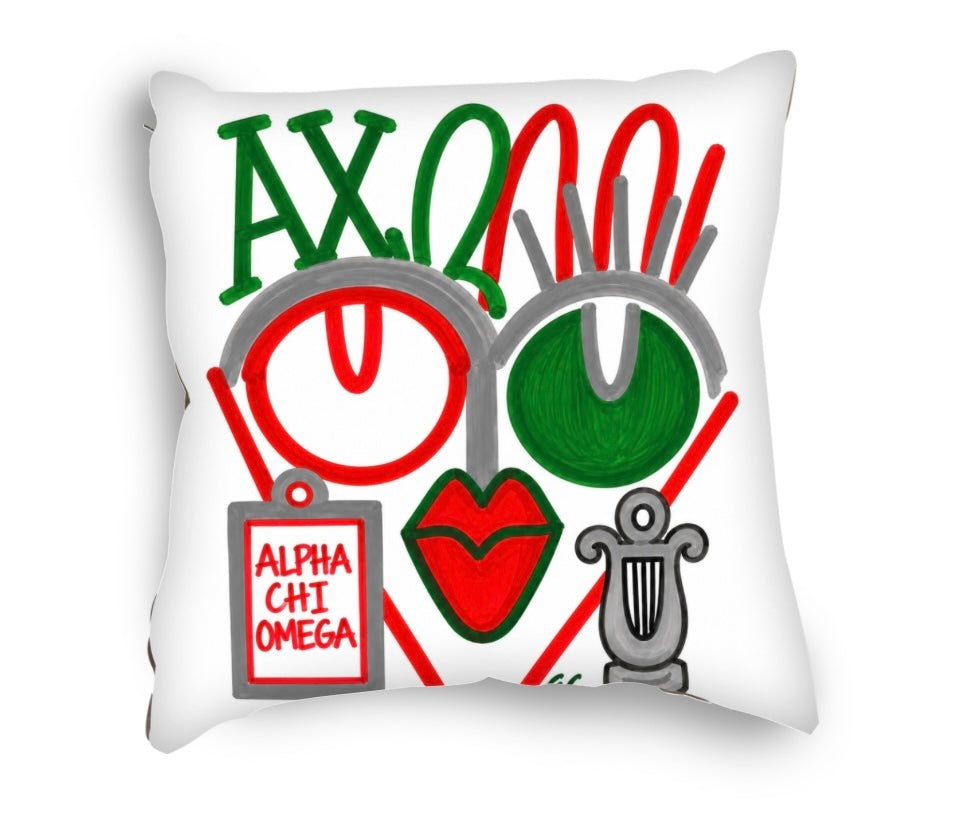 “ A Chi-O Gal” Pillow Cover