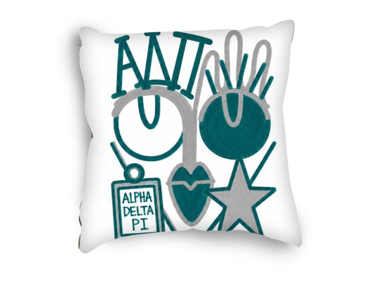 “ A D Pi Gal” Pillow Cover