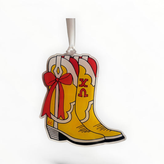 “Golden Bonds & Greek Soles” Chi-O Ornament