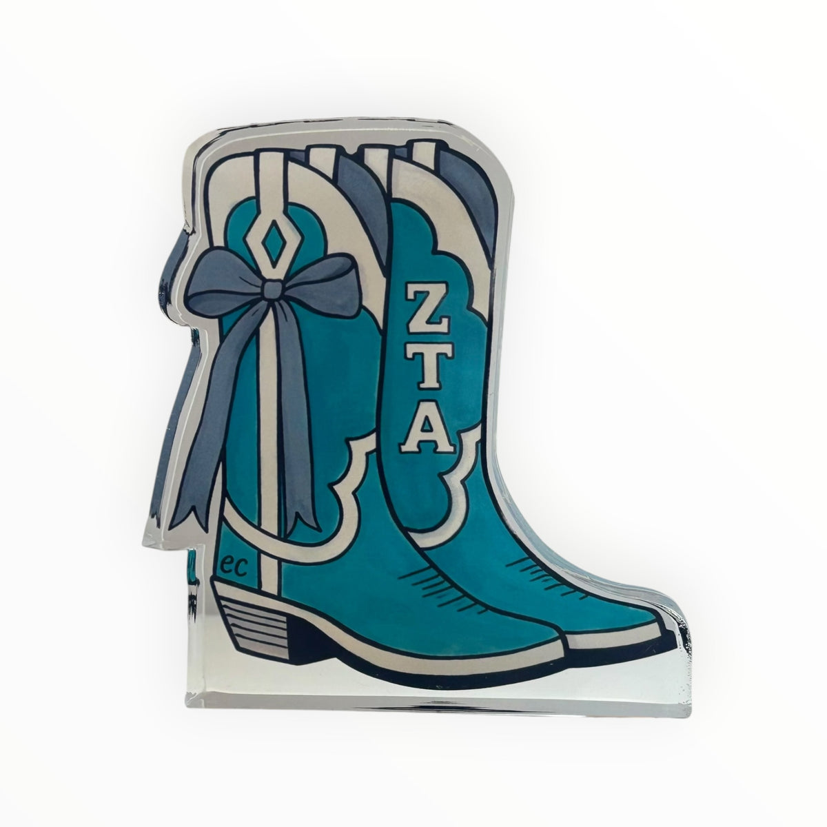 “Totally Turquoise”  Zeta Shelfie