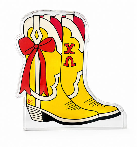 “ Golden Bonds & Greek Soles” Chi-O Shelfie
