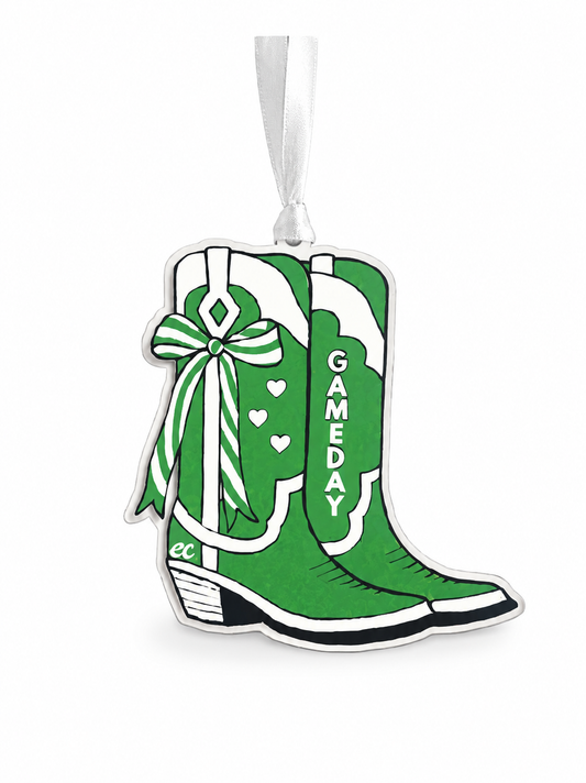 “Lucky Boots” Ornament