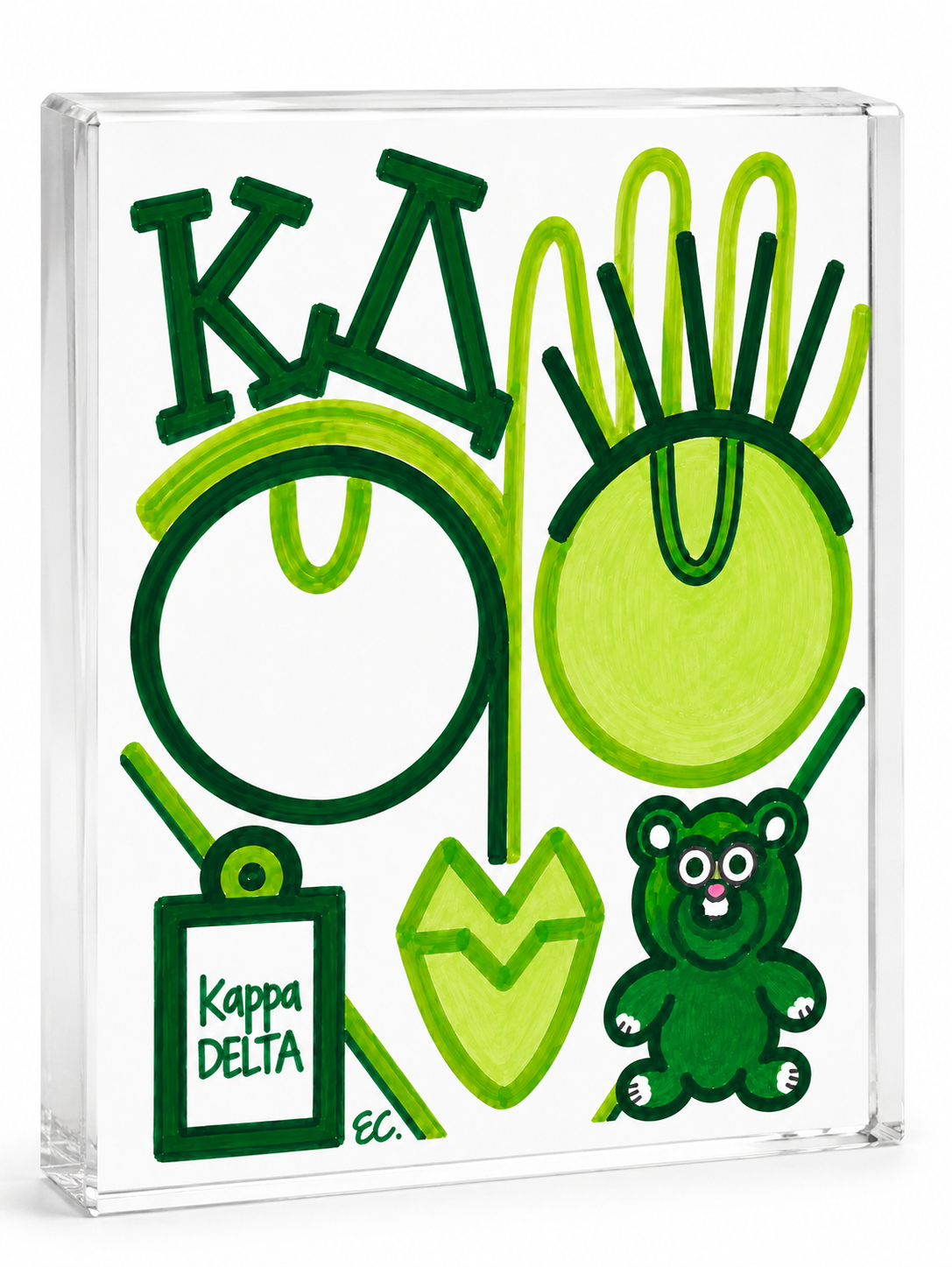 “Kappa Delta Girl” Shelfie
