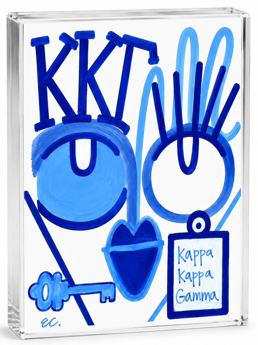 “Kappa Kappa Gamma Girl” Shelfie