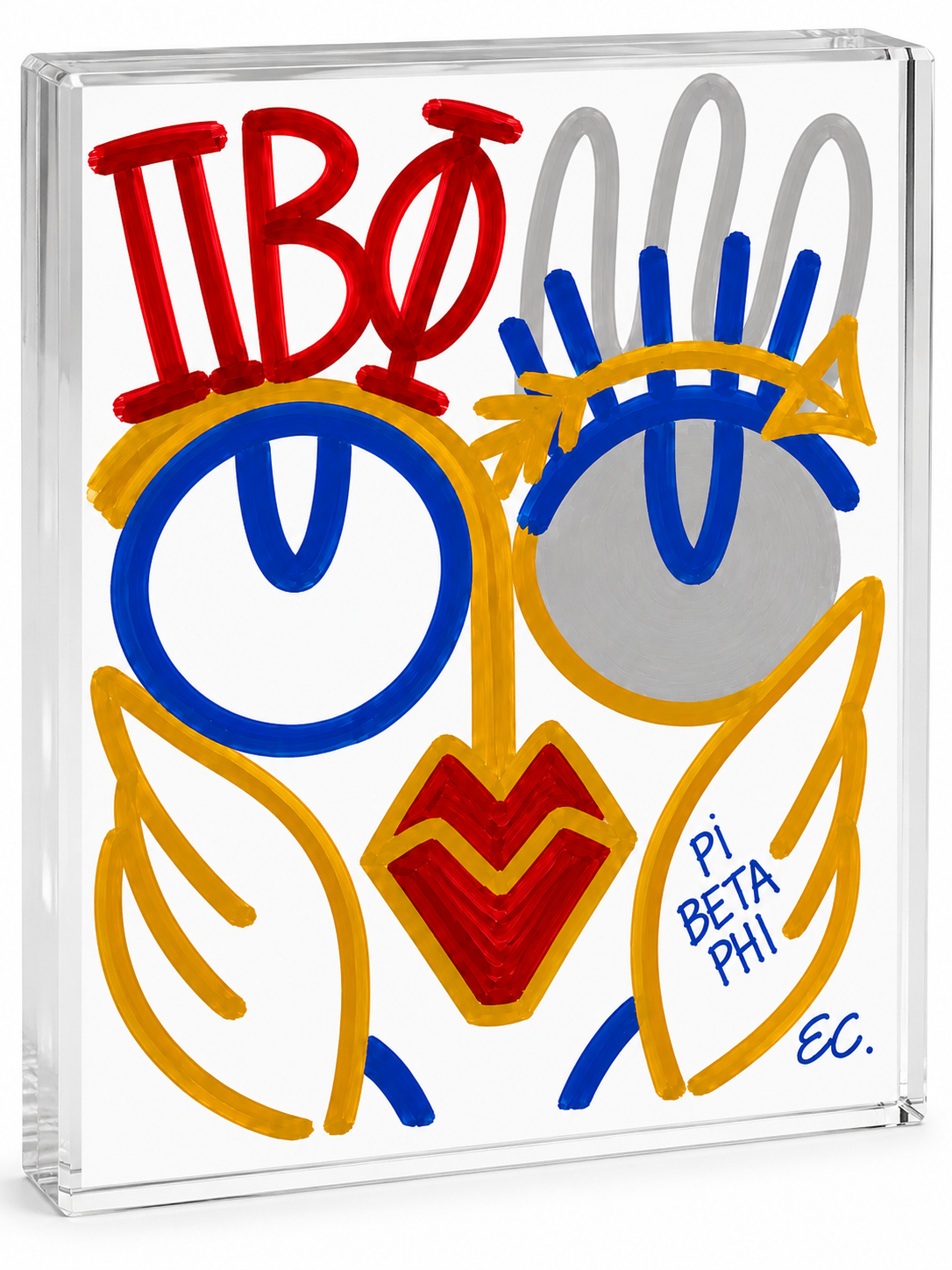 “Pi Beta Phi Girl” Shelfie