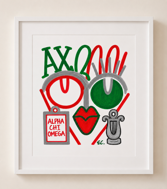 “A Chi-O Girl” Frameable
