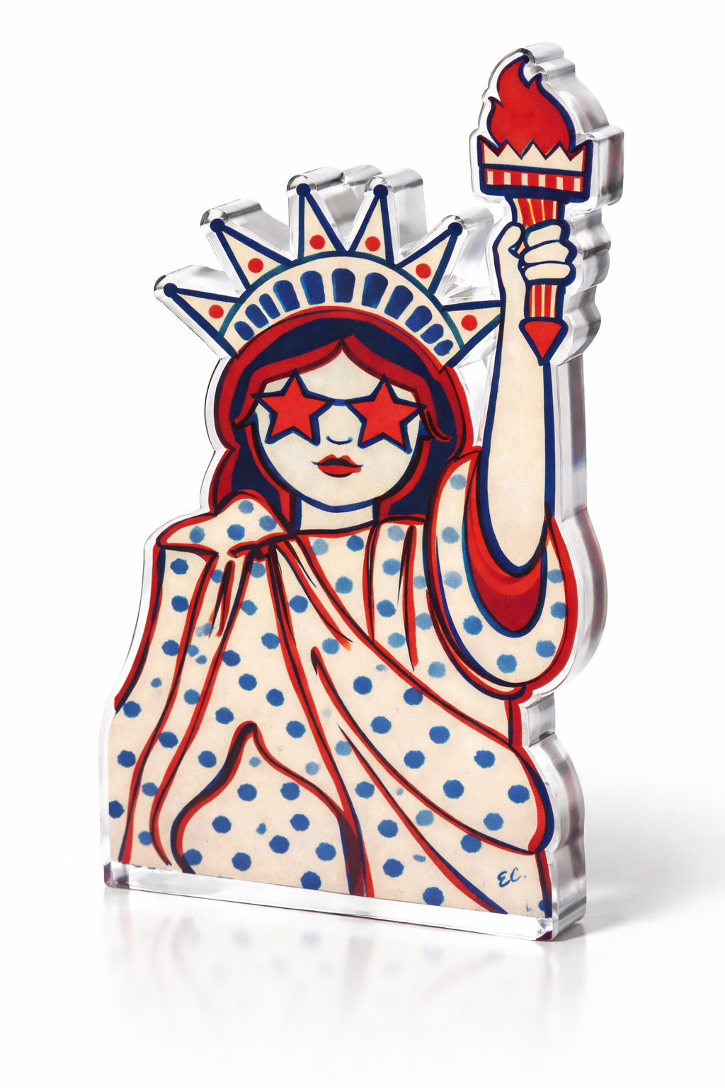 “Miss Red, White & Blue” Shelfie